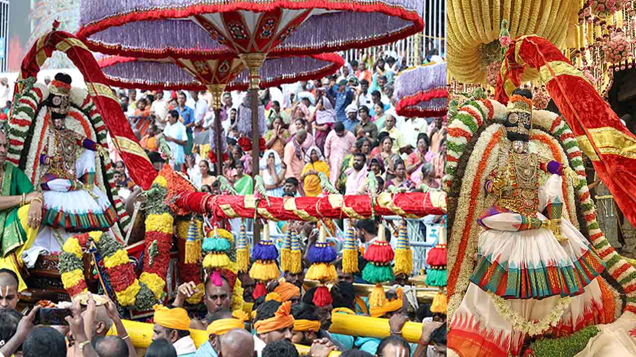 Tirumala Brahmotsavam | తిరుమల బ్రహ్మోత్సవాలో శ్రీవారు మోహినీ అలంకారంలో భక్తులకు దర్శనం