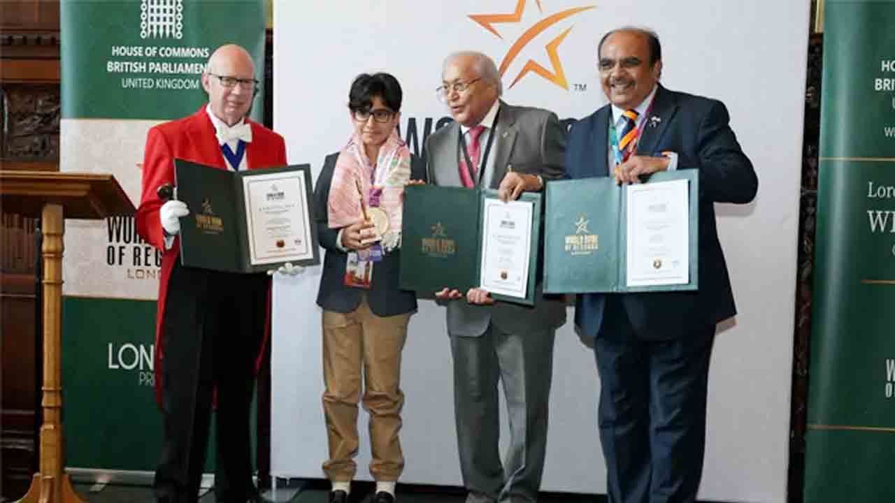 Nara Devansh | వరల్డ్‌ బుక్‌ ఆఫ్‌ రికార్డ్స్‌ అందుకున్న చంద్రబాబు మనవడు నారా దేవాన్ష్