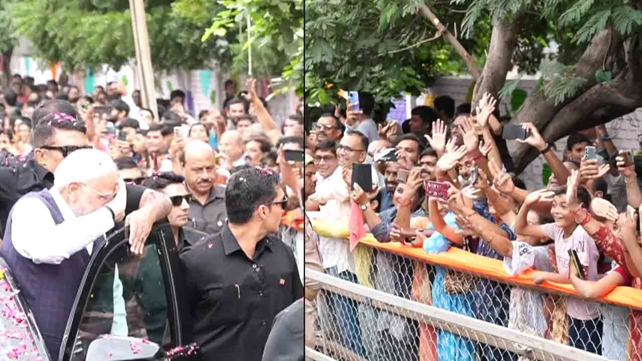 PM salute | బుడ్డోడి నమస్కారానికి ప్రధాని మోదీ ప్రతినమస్కారం.. Video viral