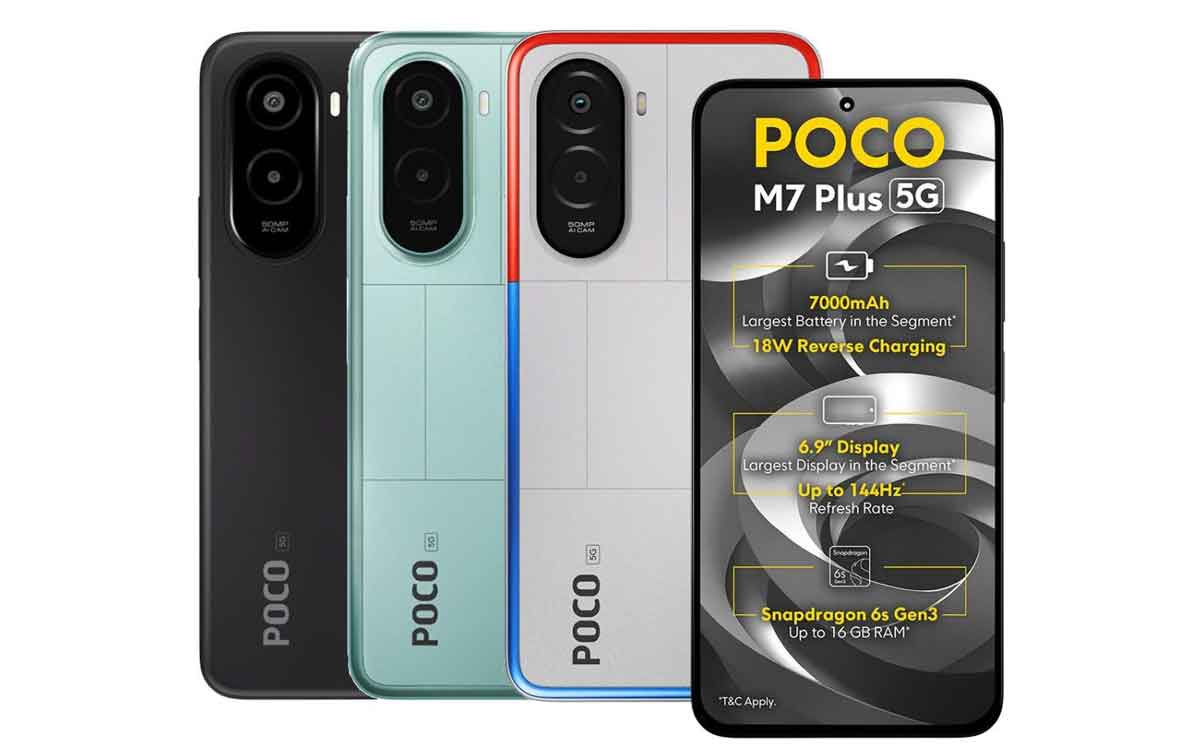 POCO M7 Plus 5G 4GB  | త‌క్కువ ధ‌ర‌కే భారీ బ్యాటరీతో లాంచ్ అయిన పోకో కొత్త స్మార్ట్ ఫోన్‌.. ఫీచ‌ర్లు ఎలా ఉన్నాయంటే..?