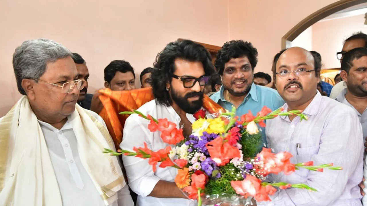 Ram Charan | క‌ర్ణాట‌క సీఎంతో రామ్ చ‌ర‌ణ్ భేటి..స‌డెన్ మీటింగ్‌కి కార‌ణం ఏంటి?