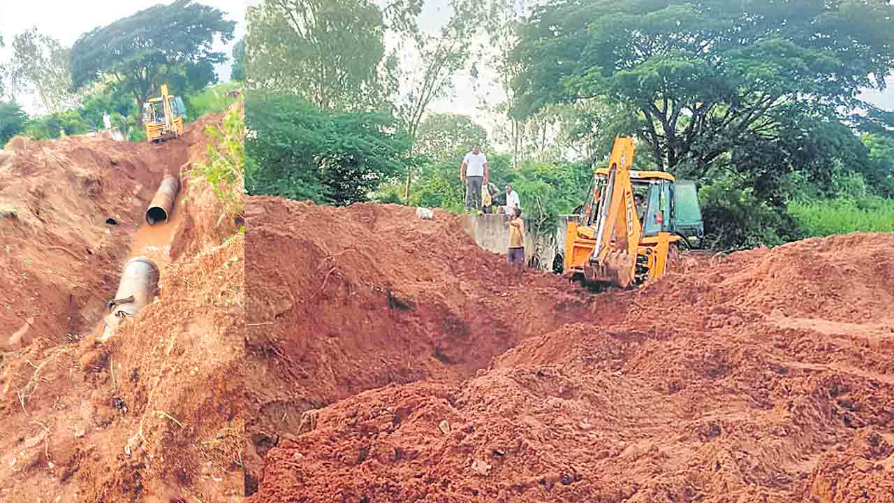 వారం రోజులుగా నీళ్లు బంద్‌