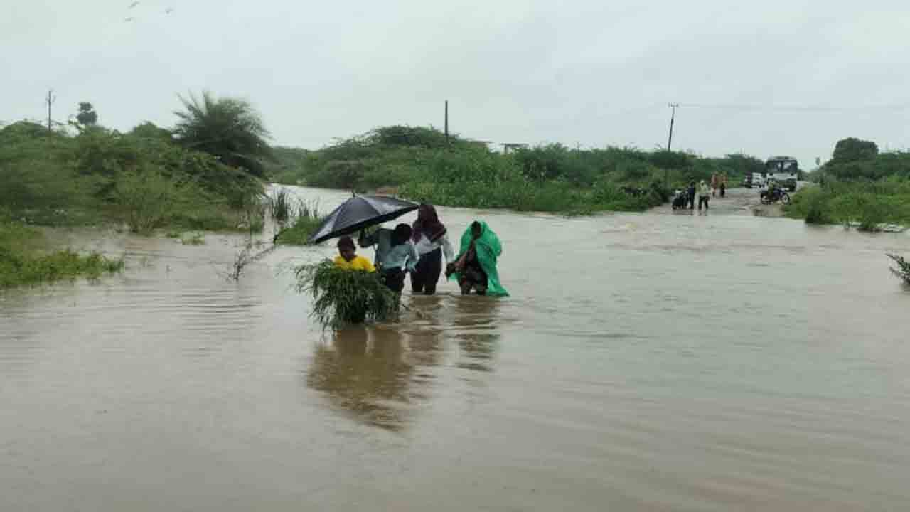 ముంచెత్తిన ముసురు