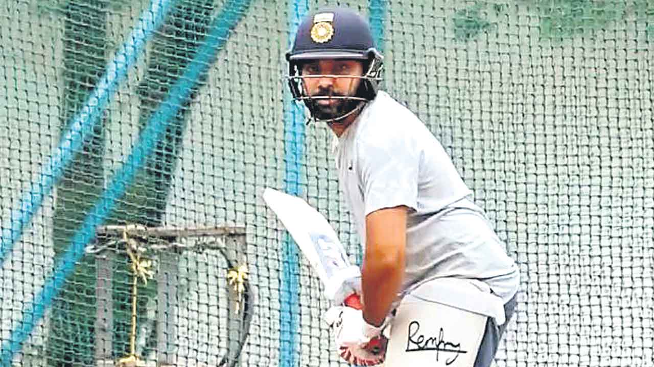 రోహిత్‌ ప్రాక్టీస్‌