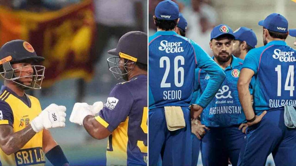 Sl Vs Afg