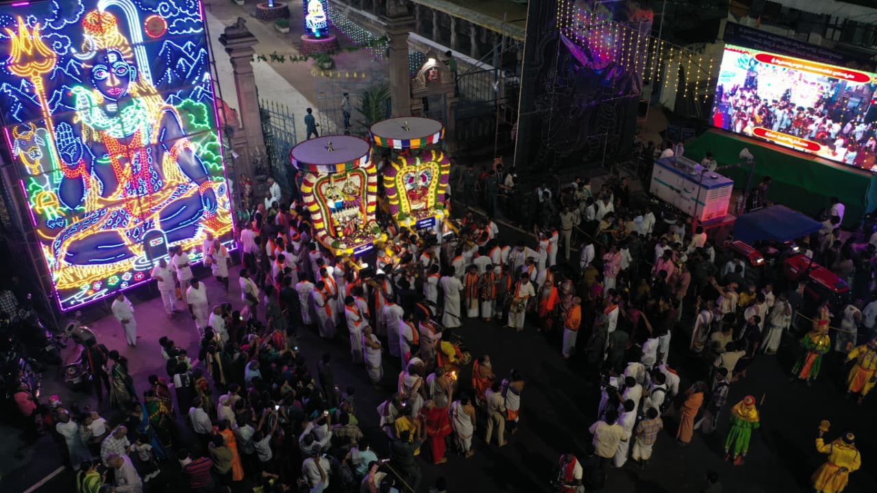 శ్రీశైలంలో గ్రామోత్సవం