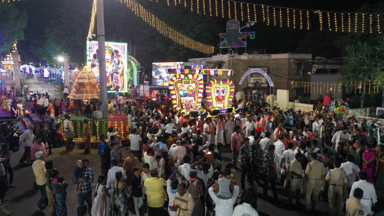 శ్రీశైలంలో గ్రామోత్సవం