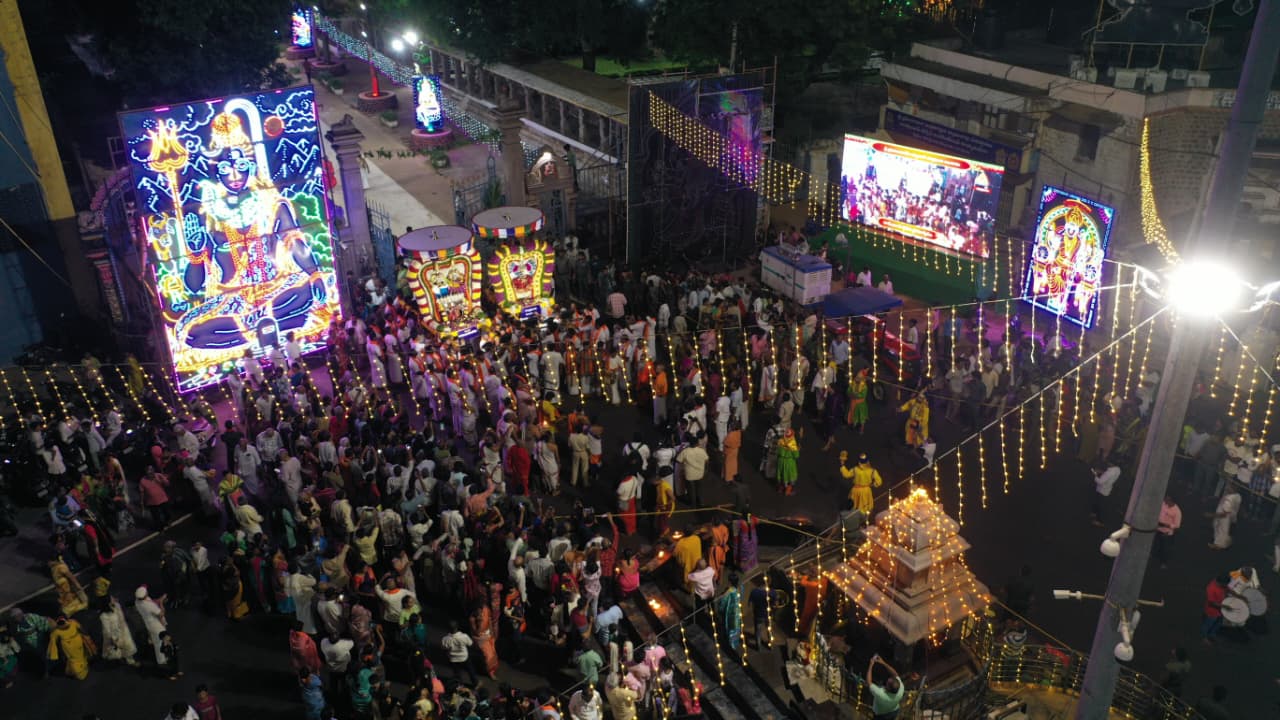 శ్రీశైలంలో గ్రామోత్సవం