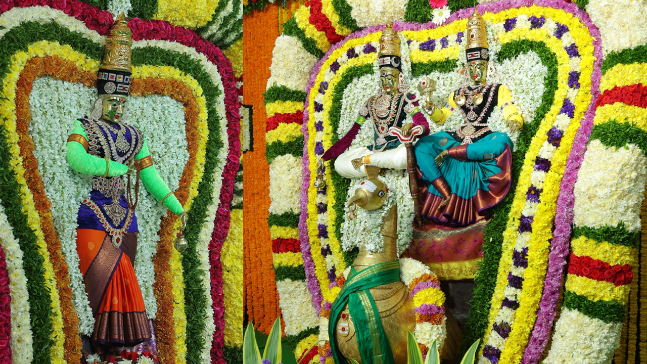 Srisailam | వైభవంగా దసరా మహోత్సవాలు.. బ్రహ్మచారిణిగా దర్శనమిచ్చిన శ్రీశైలం భ్రమరాంబ..!