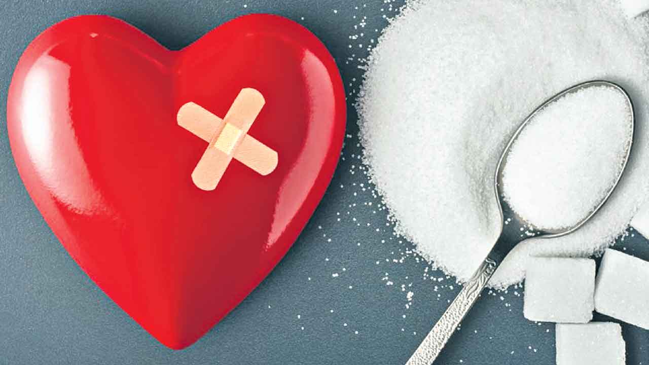 గుండెకు చక్కెర ముప్పు!