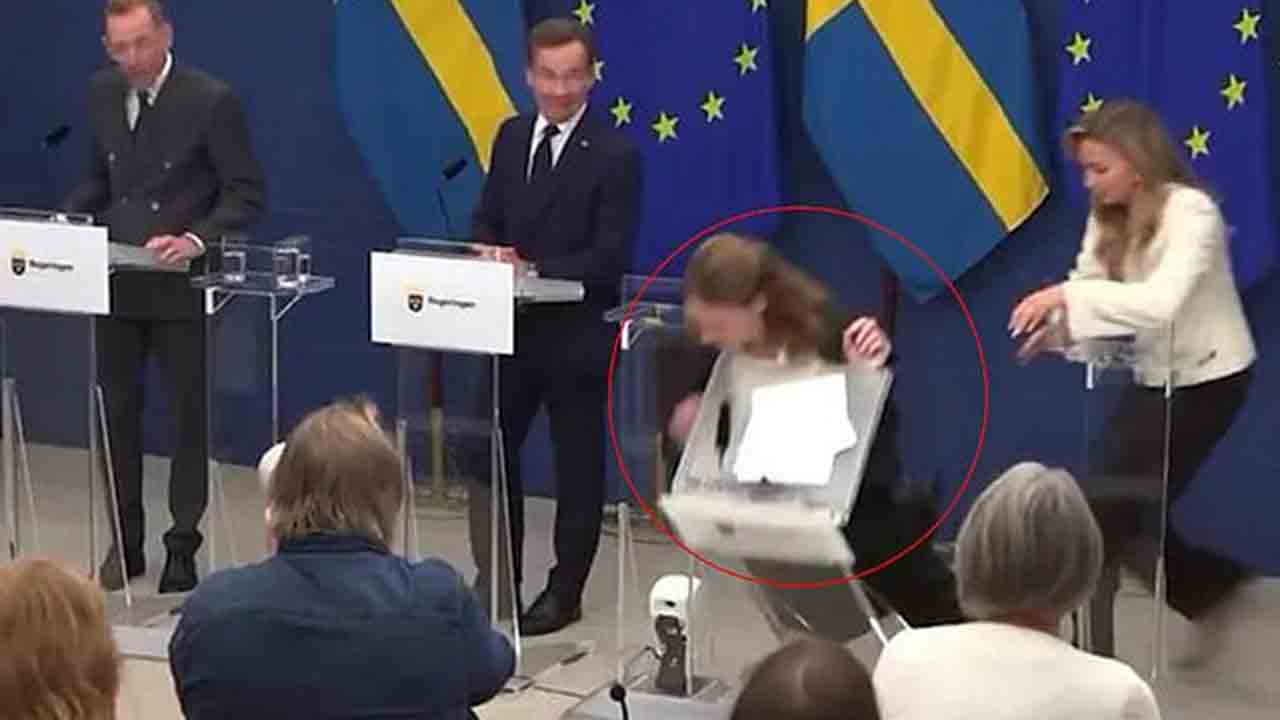 Health Minister | విలేకరుల సమావేశంలో కుప్పకూలిపోయిన ఆరోగ్యశాఖ మంత్రి.. షాకింగ్‌ వీడియో