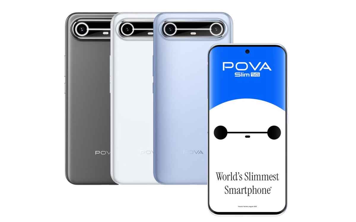 TECNO POVA Slim 5G  | అదిరిపోయే ఏఐ ఫీచ‌ర్లు, భారీ బ్యాట‌రీతో లాంచ్ అయిన టెక్నో కొత్త స్మార్ట్ ఫోన్‌.. ధ‌ర ఎంతంటే..?