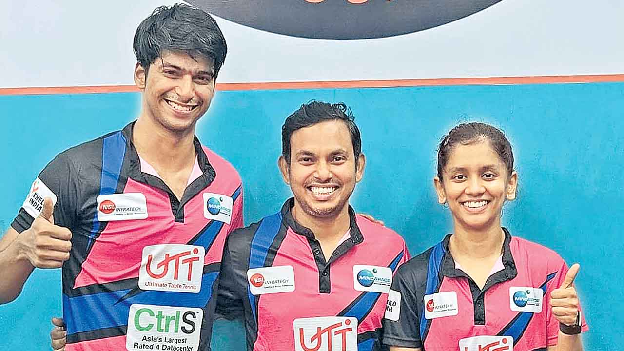 ఏషియన్‌ టీటీ టోర్నీలో శ్రీజ, స్నేహిత్‌