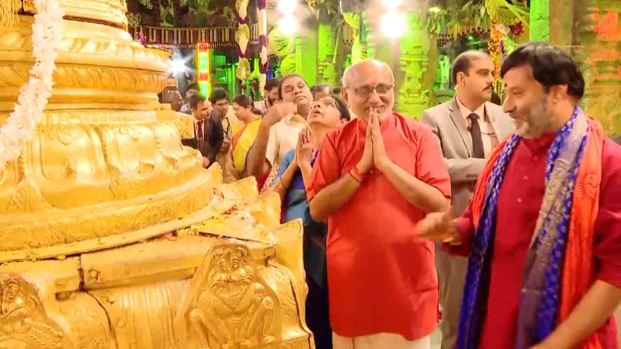 CP Radhakrishnan | తిరుమల శ్రీవారి సేవలో ఉపరాష్ట్రపతి సీపీ రాధాకృష్ణన్‌