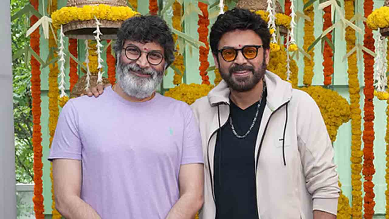 Venky 77 | వెంకటేశ్‌, త్రివిక్రమ్‌ శ్రీనివాస్ ఫన్‌ రైడ్‌.. వెంకీ 77 సెట్స్‌పైకి వెళ్లే టైం ఫిక్స్..!
