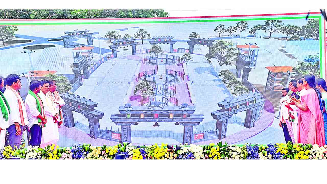 మేడారానికి కొత్త హంగులు