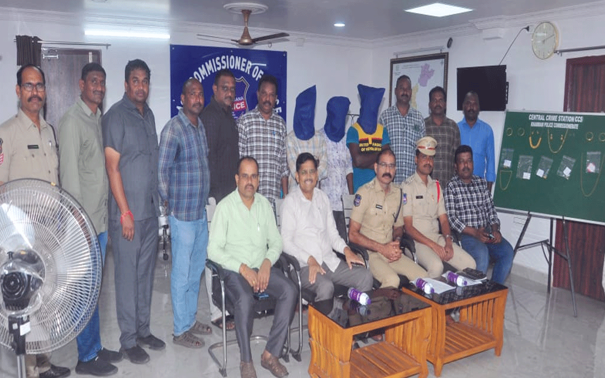 Khammam Rural : ఘరానా దొంగలు ముగ్గురు అరెస్ట్ : ఏసీపీ తిరుపతిరెడ్డి
