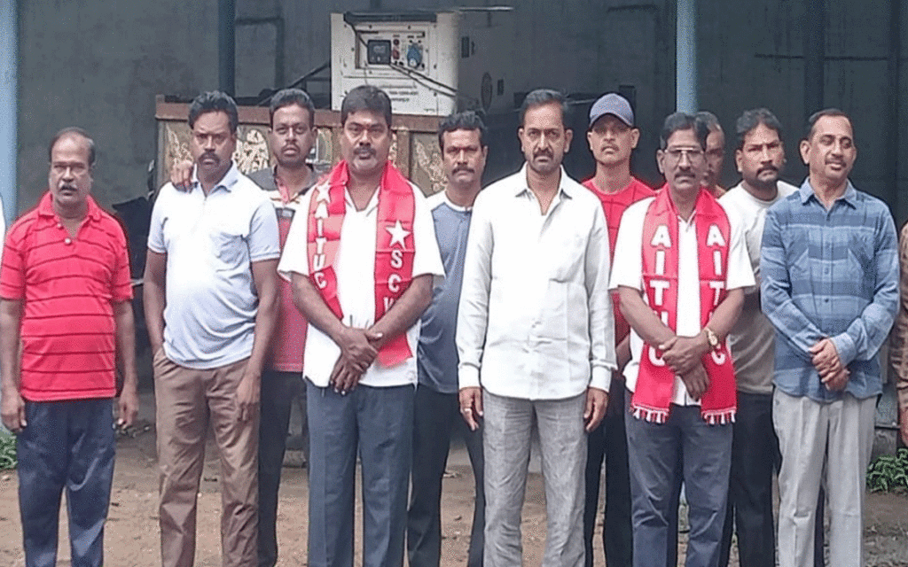 Ramavaram : కాంట్రాక్ట్ కార్మికుల సమస్యల పరిష్కరించండి : జి.వీరాస్వామి
