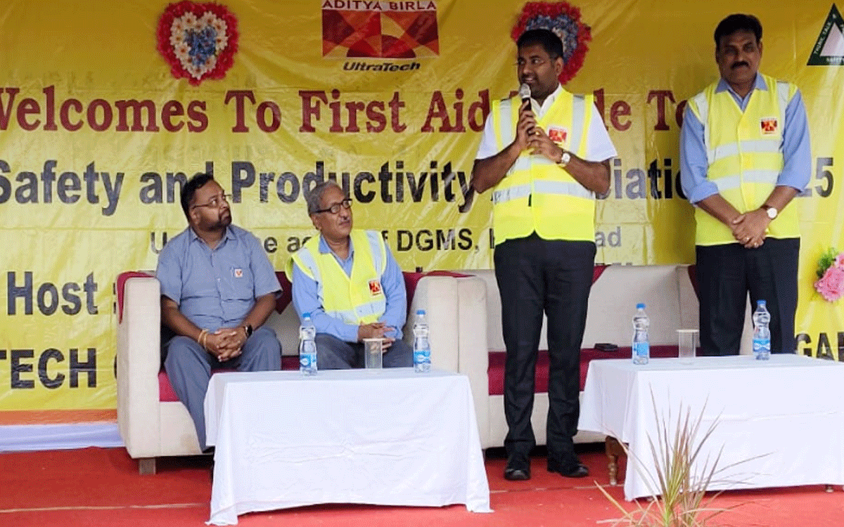 Palakurthy : అల్ట్రాటెక్ సిమెంట్స్, బసంత్‌నగర్‌లో ప్రథమ చికిత్స ట్రేడ్ టెస్ట్