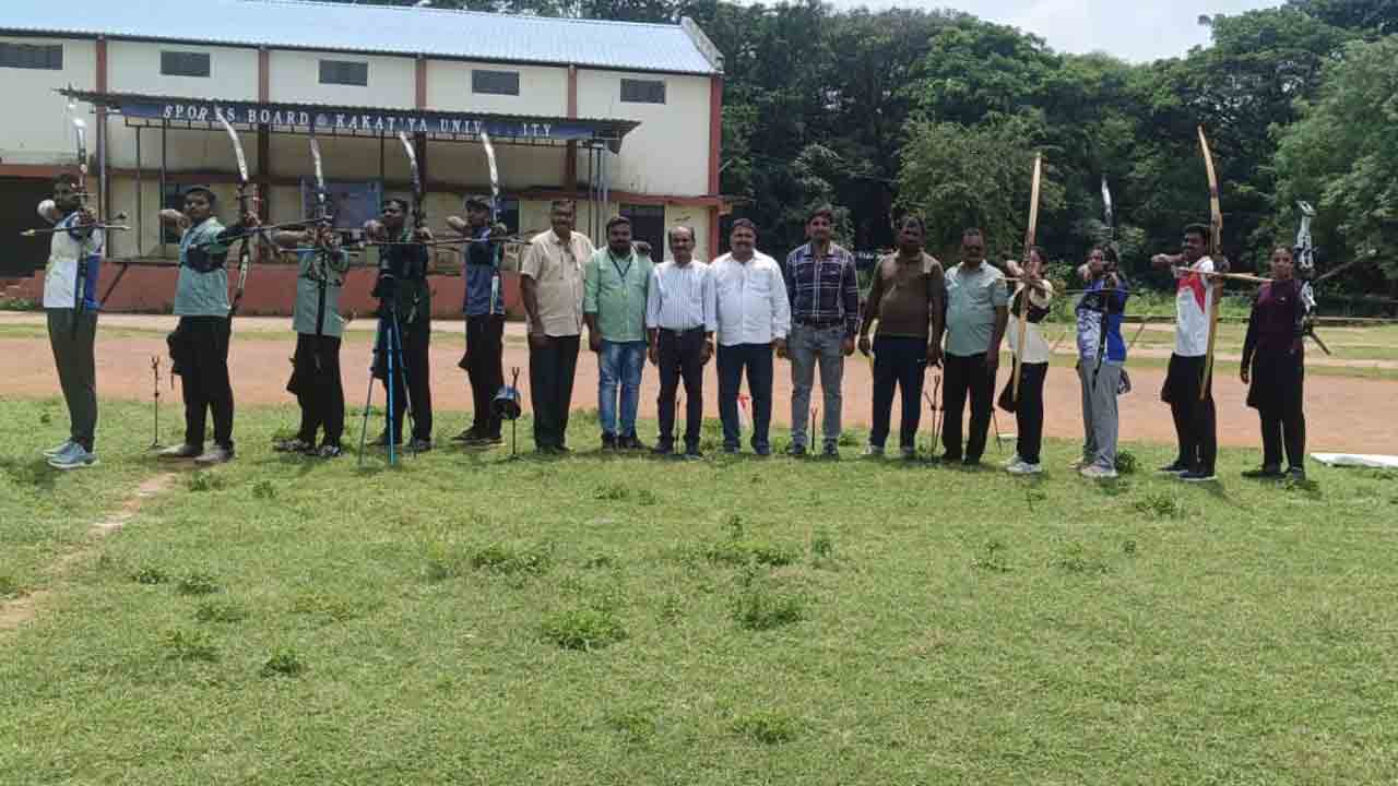 Archery teams | కాకతీయ యూనివర్సిటీలో ఆర్చరీ జట్ల ఎంపిక