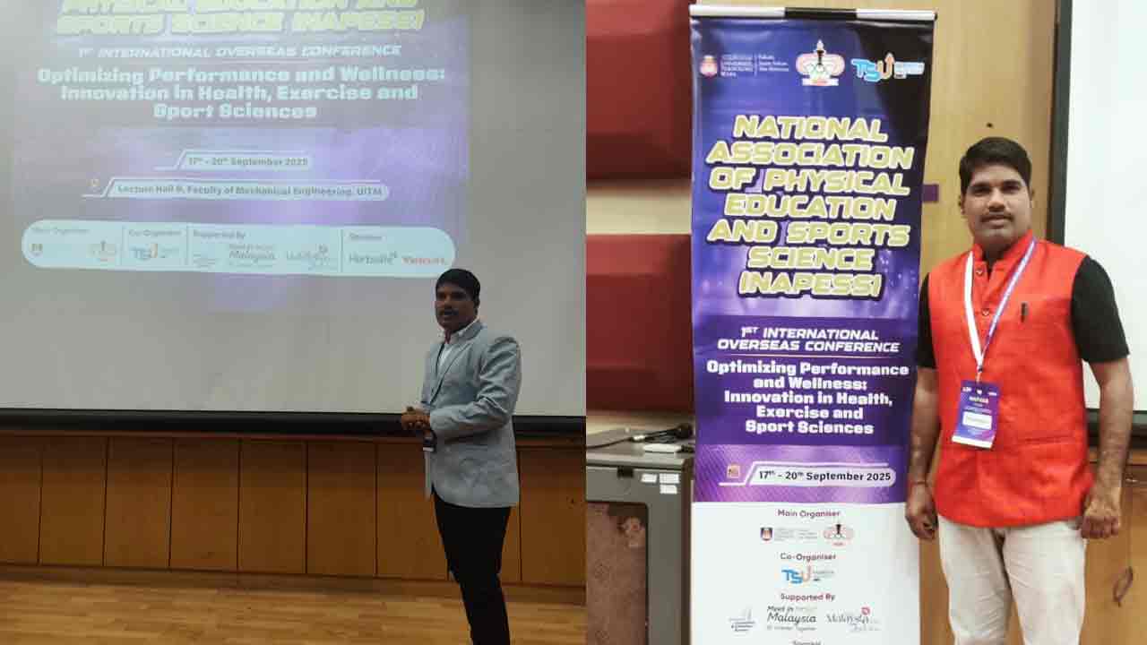 మలేషియా అంతర్జాతీయ సదస్సుకు డివైఎస్ఓ అశోక్‌ కుమార్‌