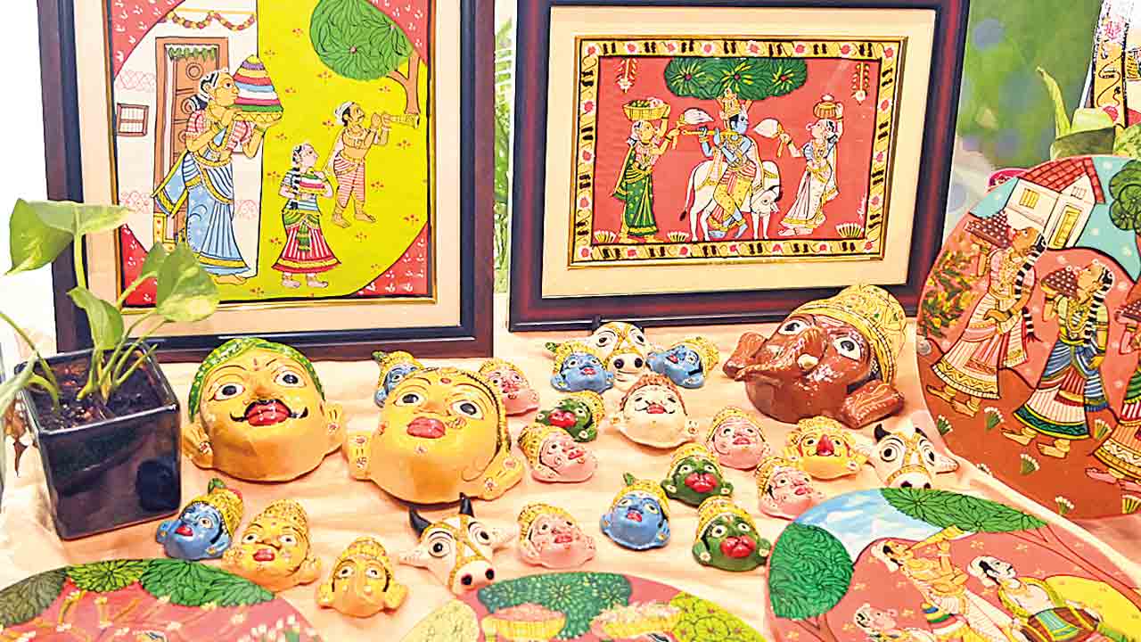 Batukamma Painting
