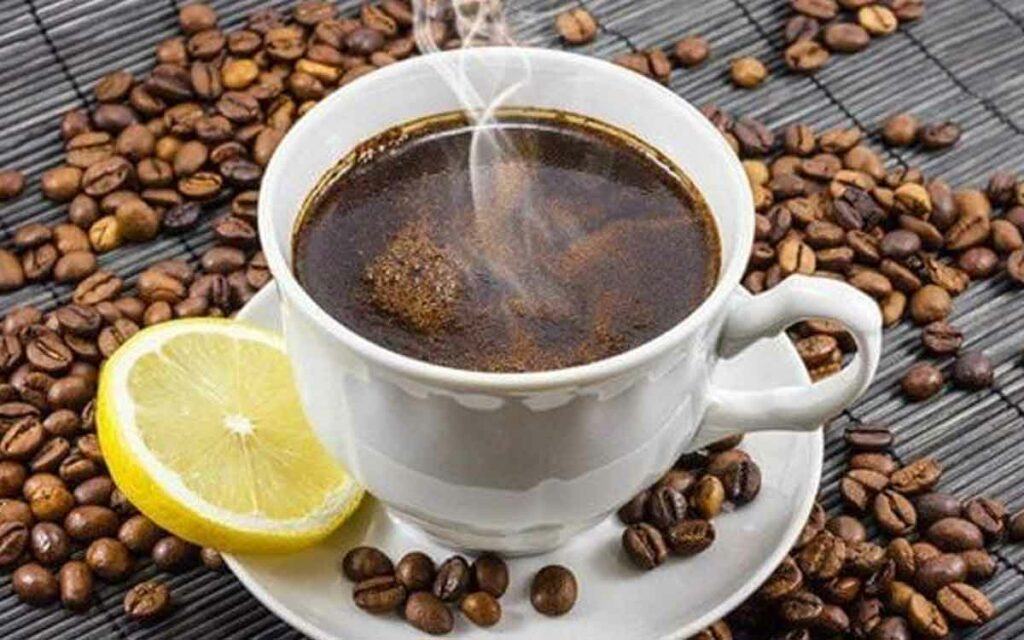 Black Coffee With Lemon