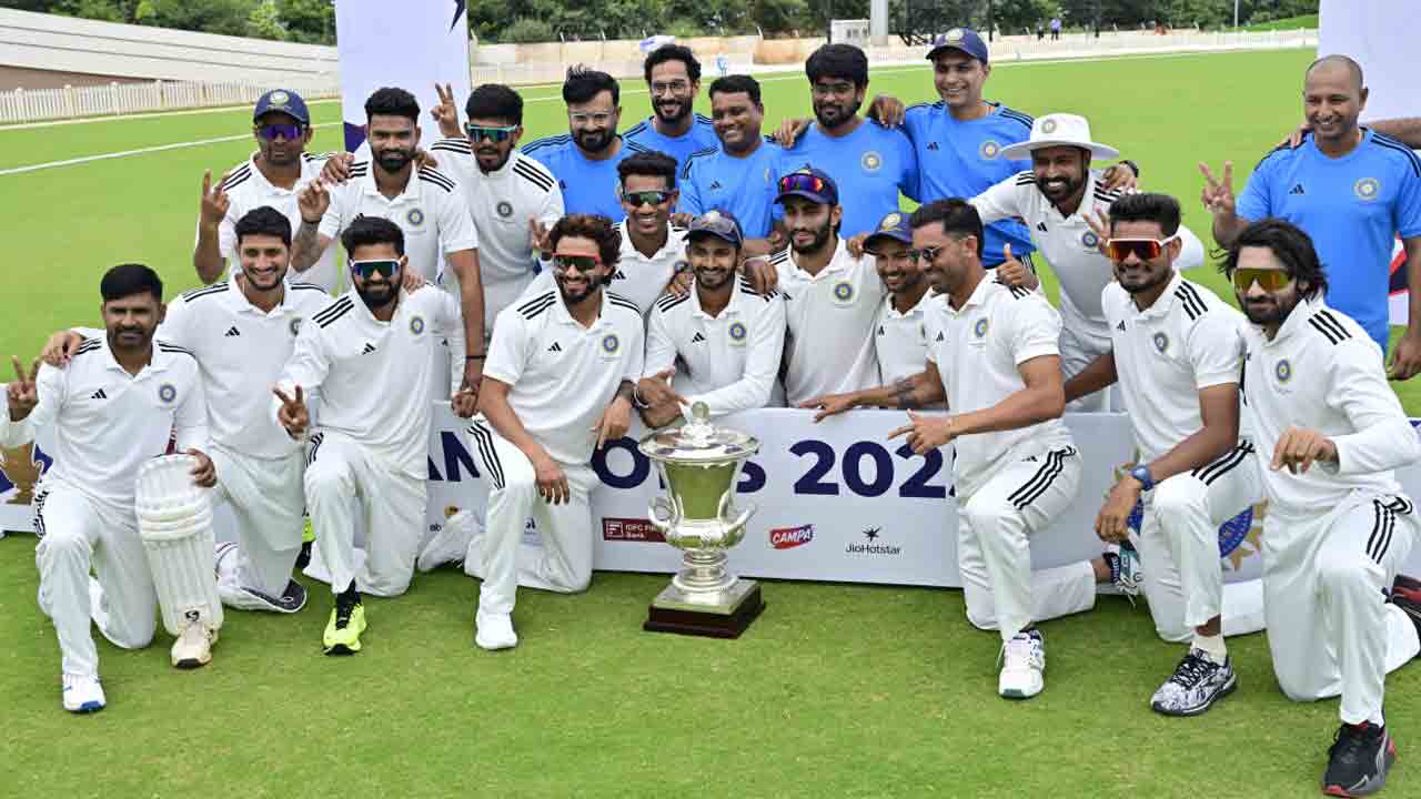 Duleep Trophy | ఆర్సీబీ కెప్టెన్ ఖాతాలో రెండో ట్రోఫీ‌.. 11 ఏళ్లకు ఛాంపియన్‌గా సెంట్రల్ జోన్..!