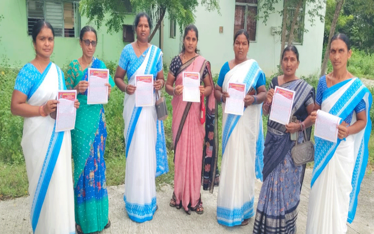 Kattangur : శ్రామిక మహిళా జిల్లా సదస్సును విజయవంతం చేయాలి : పొడిచేటి సులోచన