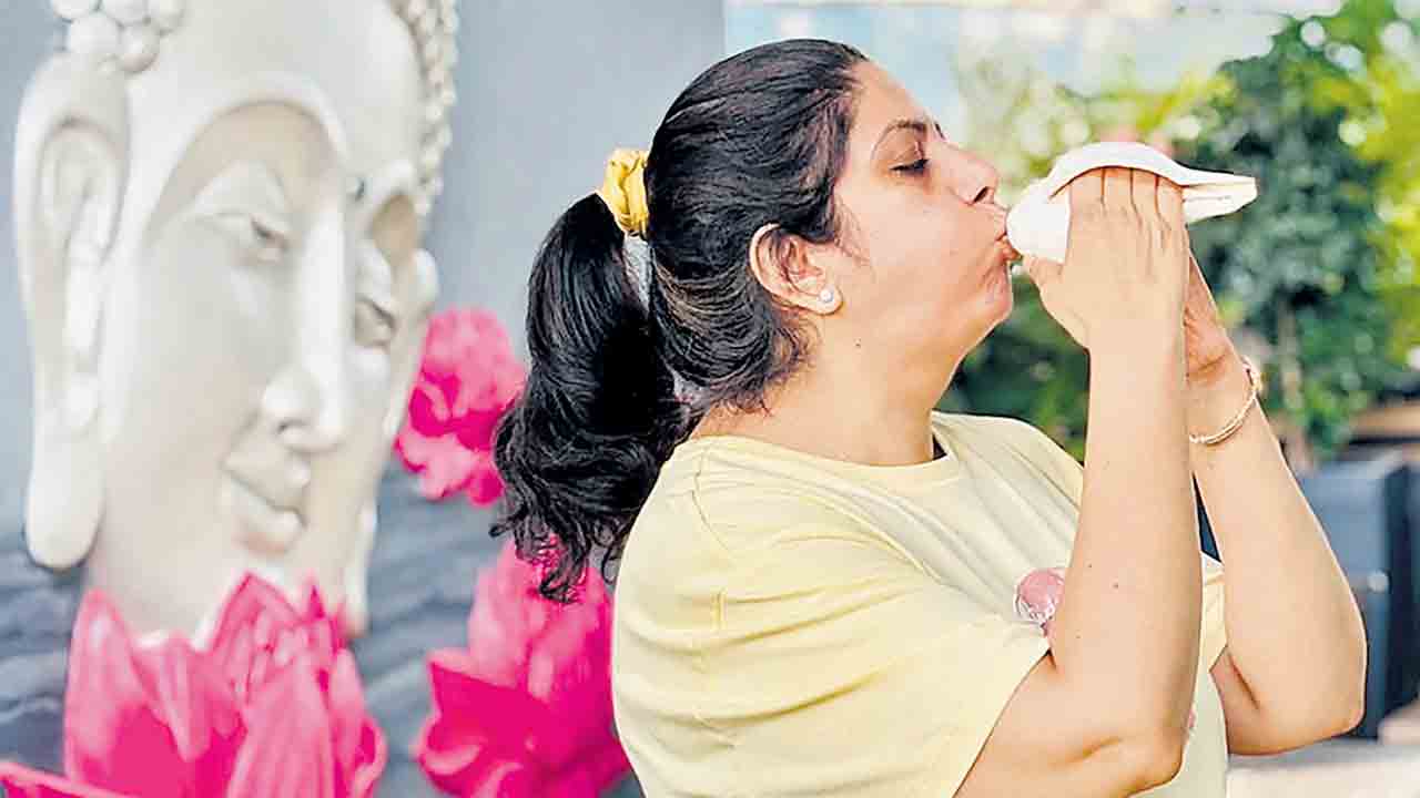 శంఖం ఊదితే నిద్రకు మంచిది!