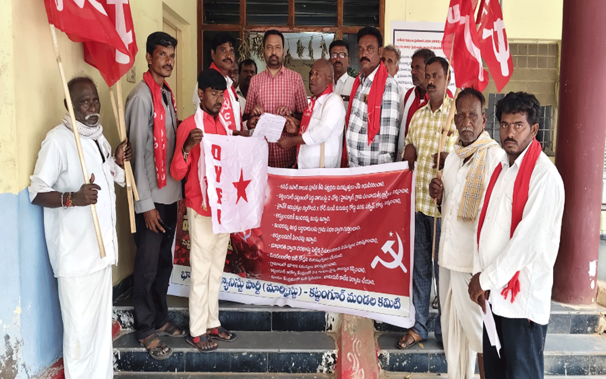 Kattangur : గ్రామాల్లోని సమస్యలు పరిష్కరించాలి : గంజి మురళీధర్