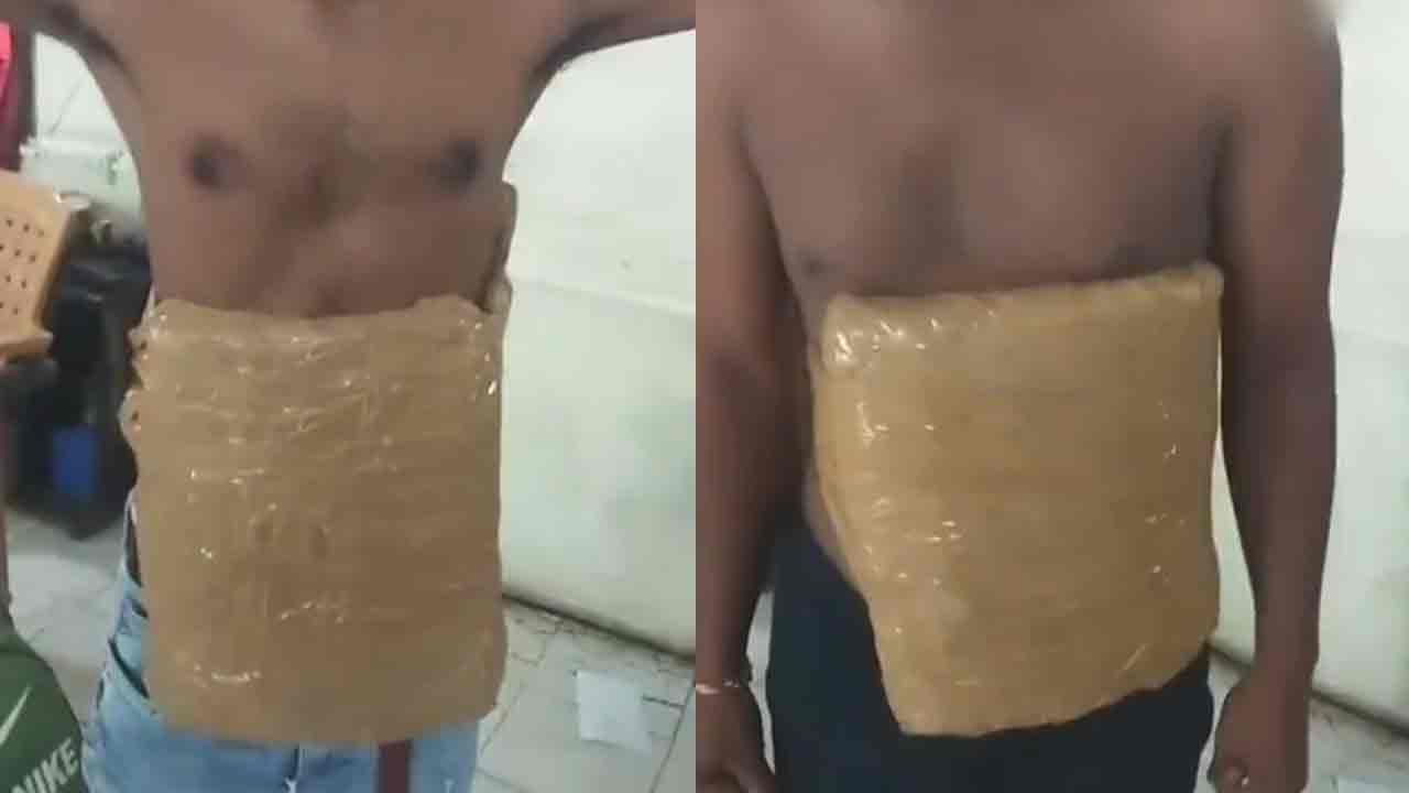 Ganja | శ‌రీర‌మంతా గంజాయి.. గ‌చ్చిబౌలిలో ఇద్ద‌రు స్మ‌గ్ల‌ర్లు అరెస్ట్