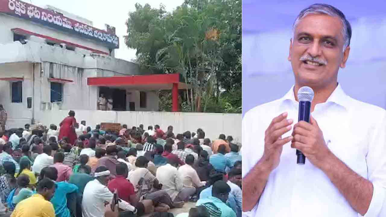 Harish Rao | రైతులు ఏమైనా నేరస్తులా.. పోలీస్ స్టేషన్లో కూర్చోబెట్టావ్.. సీఎం రేవంత్పై హరీశ్రావు ధ్వజం