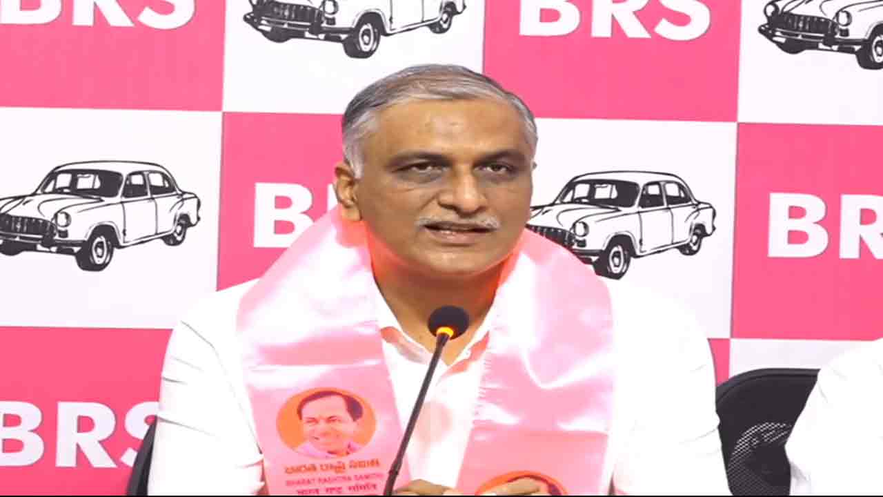 Harish Rao | సీఎం రేవంత్ అబ‌ద్దాలు.. అస‌త్యాల ప్ర‌వాహంలో మునిగిపోయాడు : హ‌రీశ్ రావు