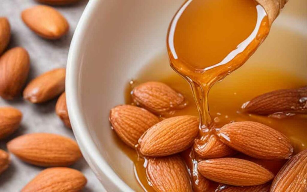 Honey Soaked Almonds