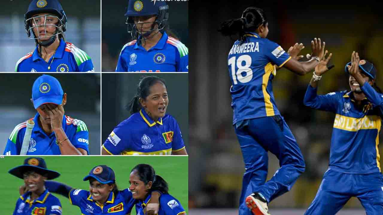 INDW vs SLW | ఒక్క పరుగు వ్యవధిలో మూడు వికెట్లు.. కష్టాల్లో టీమిండియా..!