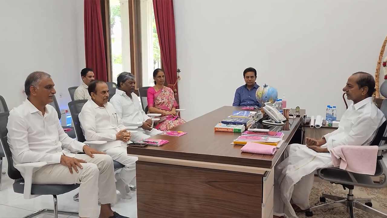 KCR | బీఆర్‌ఎస్‌ సీనియర్‌ నాయకులతో కేసీఆర్‌ సమావేశం