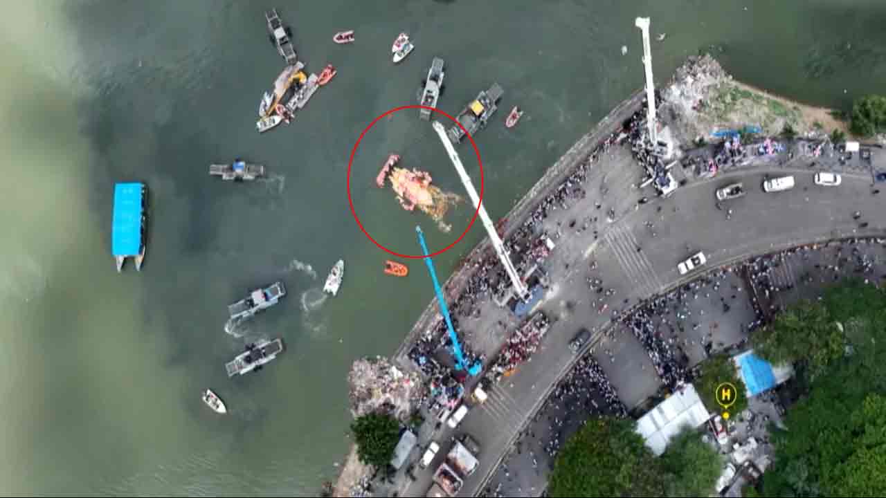 Khairatabad Ganesh | గంగమ్మ ఒడికి చేరిన ఖైరతాబాద్‌ గ‌ణ‌నాథుడు