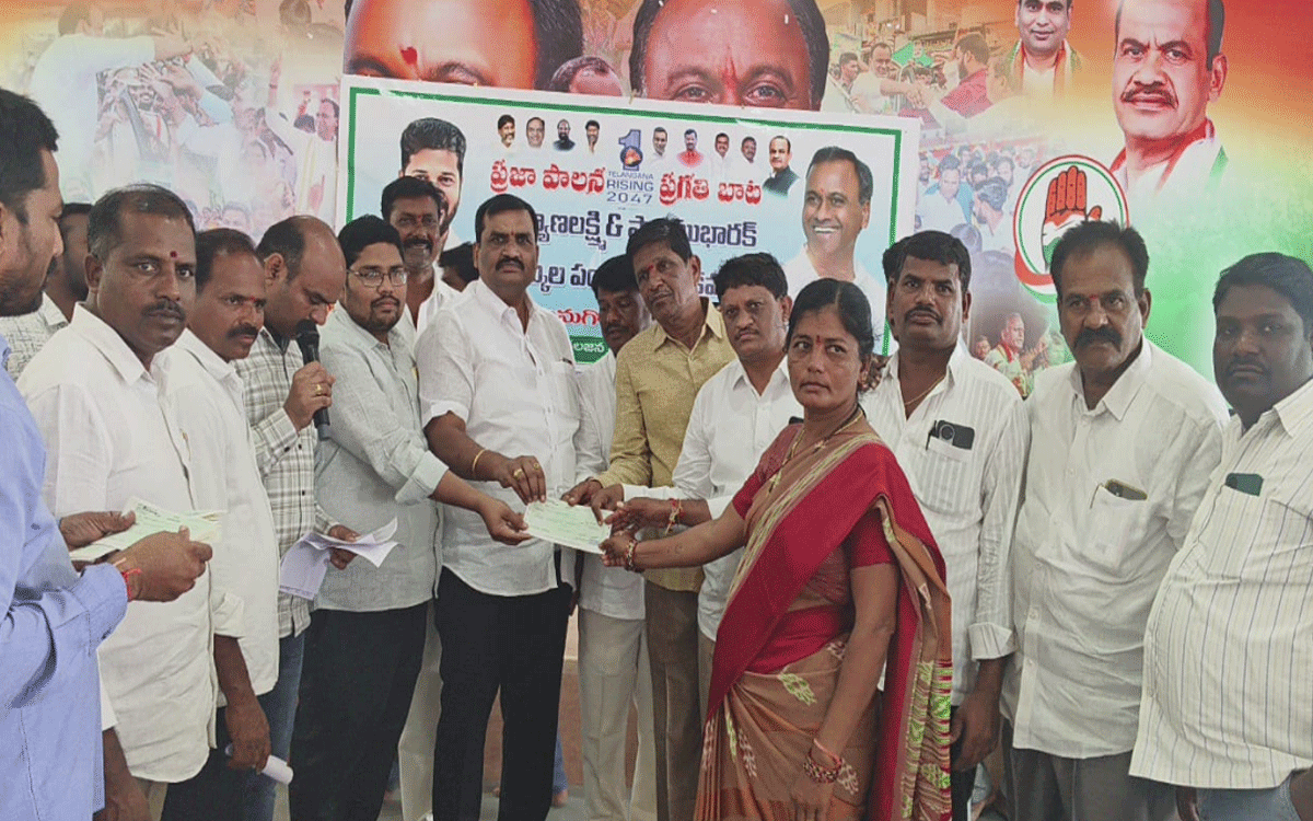 Munugode : పేదింటి ఆడపడుచులకు అండ కల్యాణ‌ లక్ష్మి : డిసిసిబి చైర్మన్ కుంభం శ్రీనివాస్ రెడ్డి