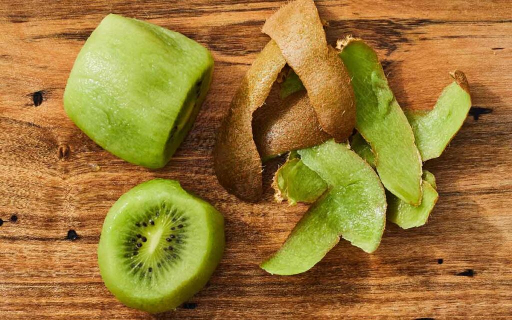 Kiwi Fruit With Skin
