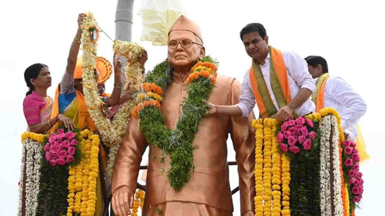 KTR | ఉద్య‌మ‌కారుడు అనే ప‌దానికి నిలువెత్తు నిర్వ‌చ‌నం కొండా ల‌క్ష్మ‌ణ్ బాపూజీ : కేటీఆర్