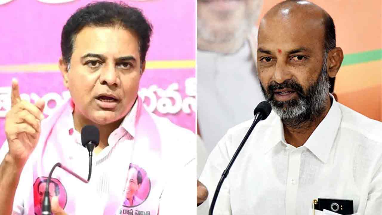 KTR | కేంద్రమంత్రి బండి సంజయ్‌పై కేటీఆర్‌ 10 కోట్ల పరువు నష్టం దావా..