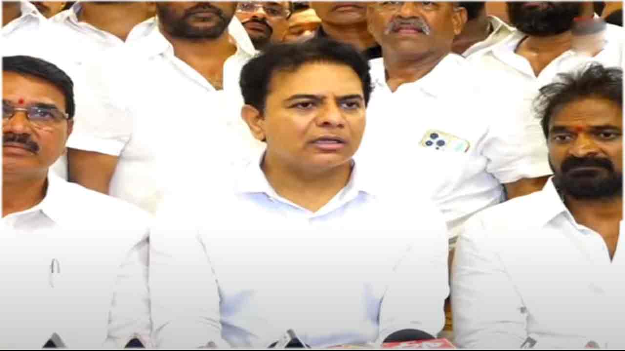 KTR | బీఆర్ఎస్ నాయకుల మీద కాంగ్రెస్ స‌ర్కార్ అక్రమ కేసులు పెడుతోంది : కేటీఆర్‌