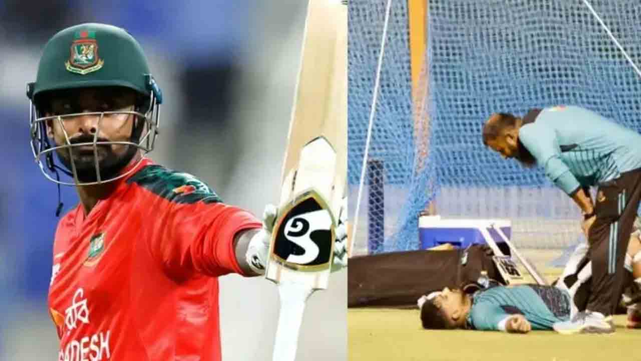 IND vs BAN | నెట్స్‌లో గాయం.. టీమిండియా మ్యాచ్‌కు బంగ్లా సారథి డౌటే.!