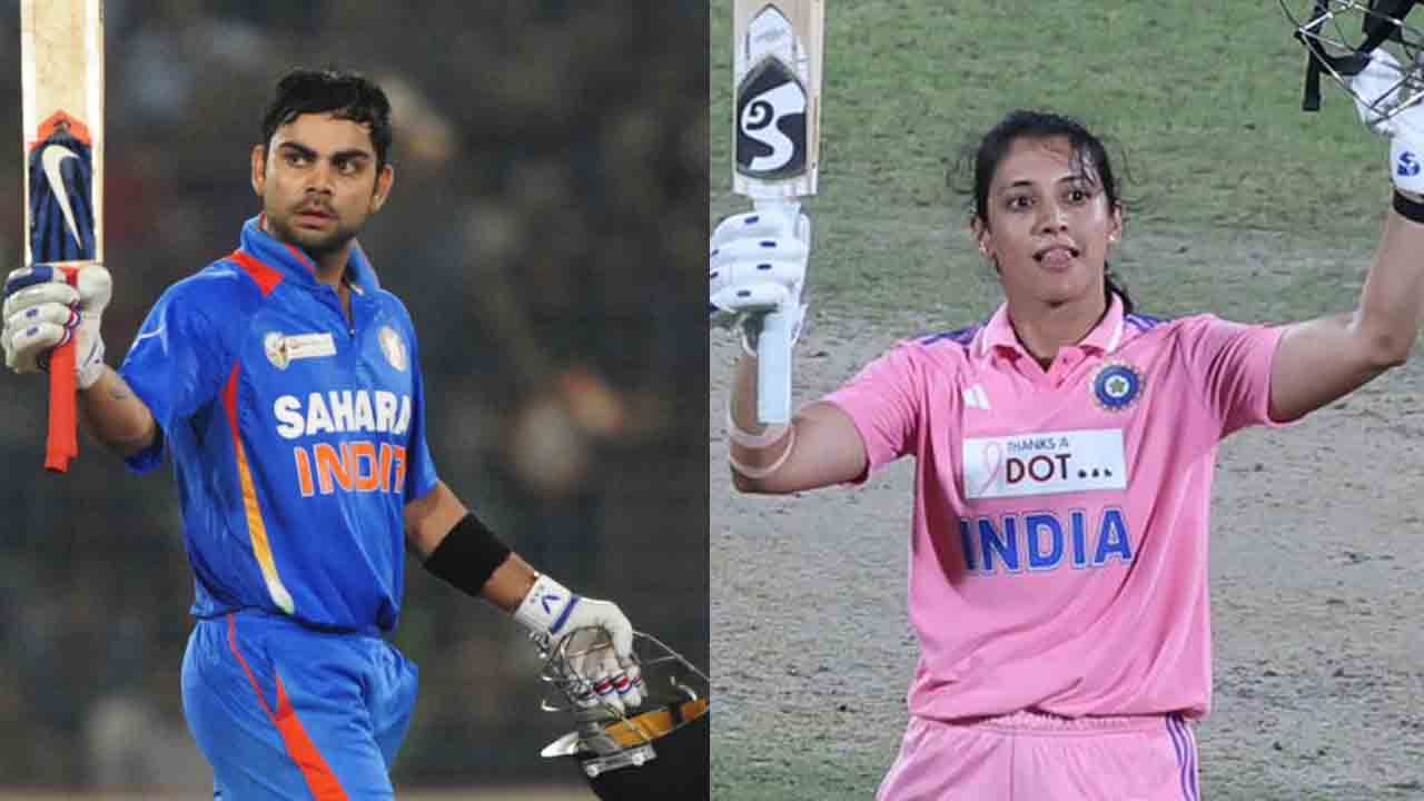 Mandhana Ton