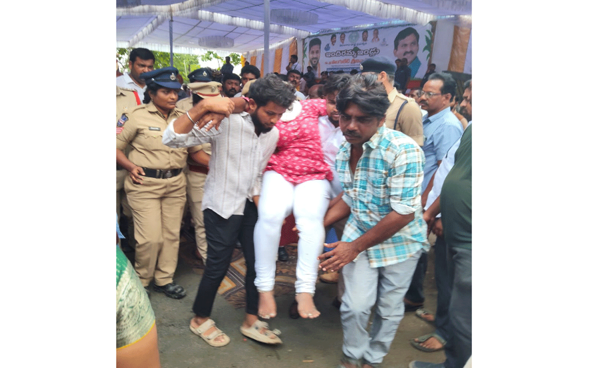 Khammam Rural : మంత్రి పొంగులేటి ఆరెంపుల పర్యటనలో అపశృతులు