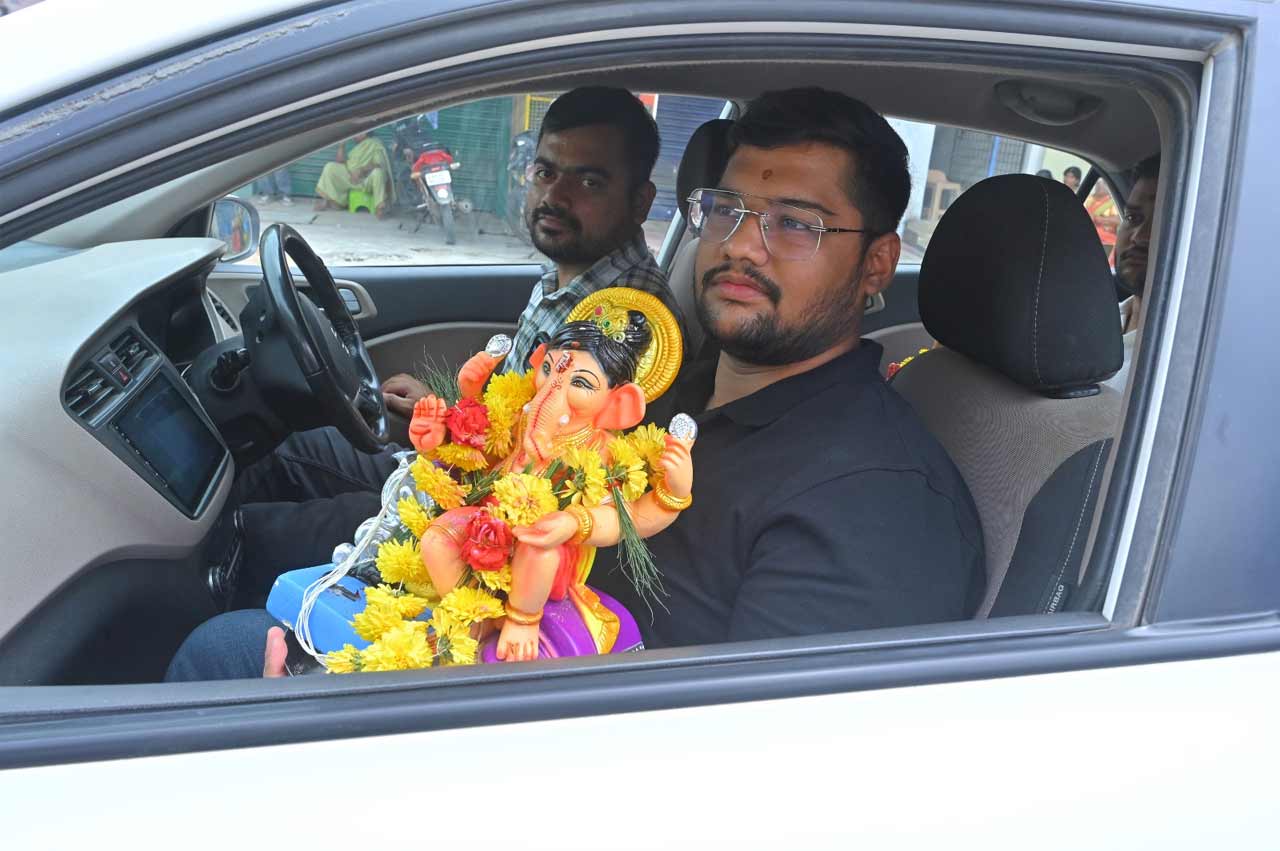 నిజామాబాద్‌ జిల్లా కేంద్రంలో అంగరంగ వైభవంగా నిమజ్జనం.. (Photos Credit : నమస్తే తెలంగాణ స్టాఫ్‌ ఫొటోగ్రాఫర్‌, నిజామాబాద్‌)