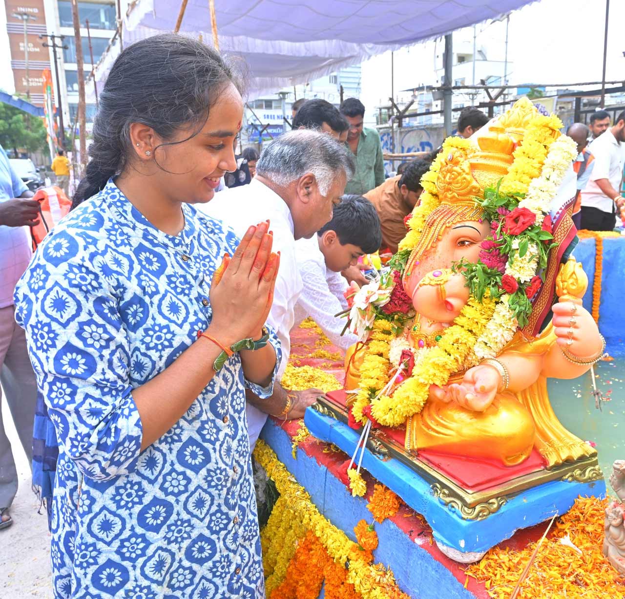నిజామాబాద్‌ జిల్లా కేంద్రంలో అంగరంగ వైభవంగా నిమజ్జనం.. (Photos Credit : నమస్తే తెలంగాణ స్టాఫ్‌ ఫొటోగ్రాఫర్‌, నిజామాబాద్‌)