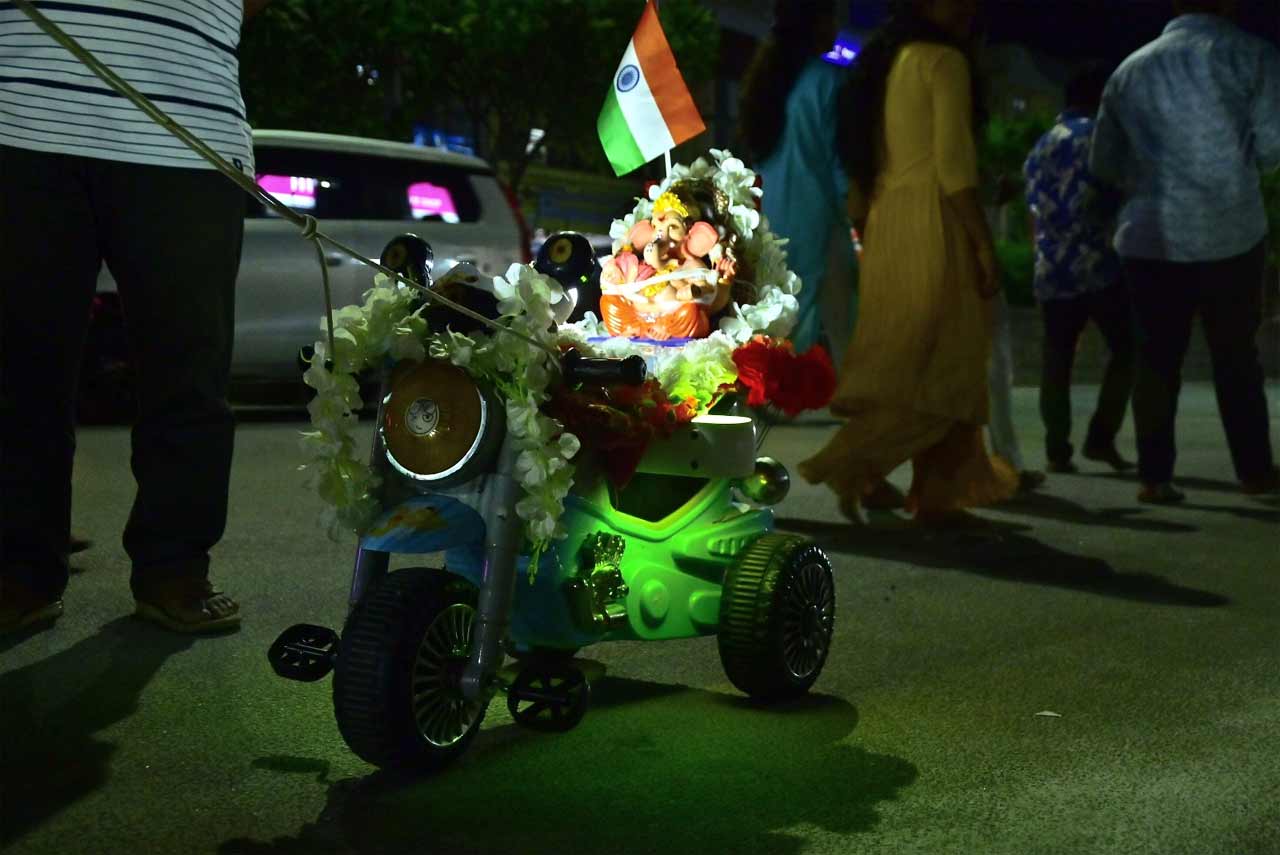 నిజామాబాద్‌ జిల్లా కేంద్రంలో అంగరంగ వైభవంగా నిమజ్జనం.. (Photos Credit : నమస్తే తెలంగాణ స్టాఫ్‌ ఫొటోగ్రాఫర్‌, నిజామాబాద్‌)