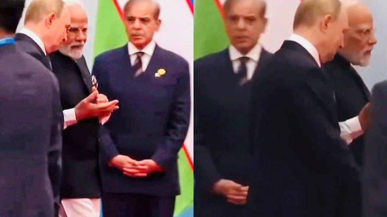 SCO Meet: పాకిస్థాన్ ప్ర‌ధానికి చేదు అనుభ‌వం.. ష‌రీఫ్‌ను ప‌ట్టించుకోని మోదీ, పుతిన్‌